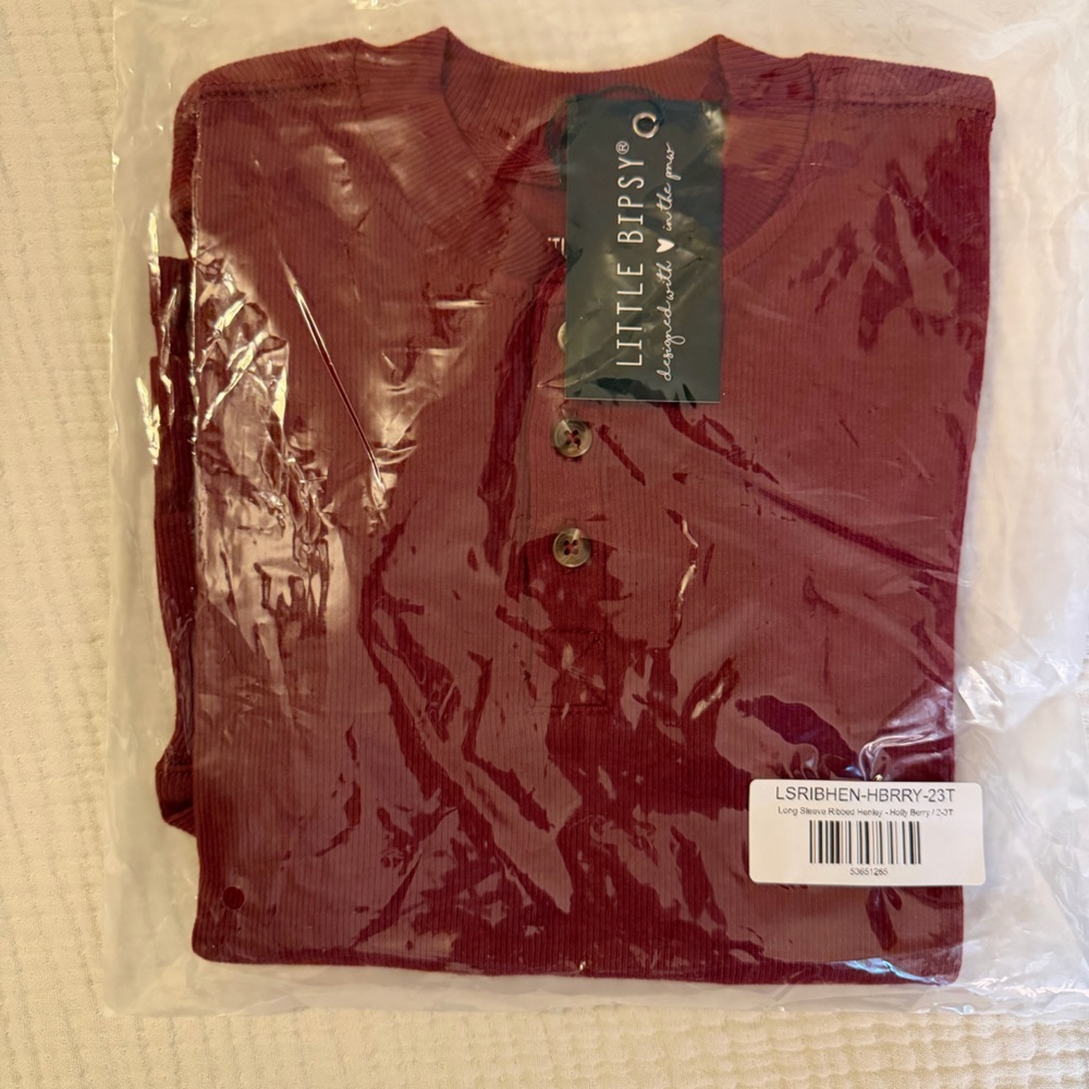 Little Bipsy Long Sleeve Henley